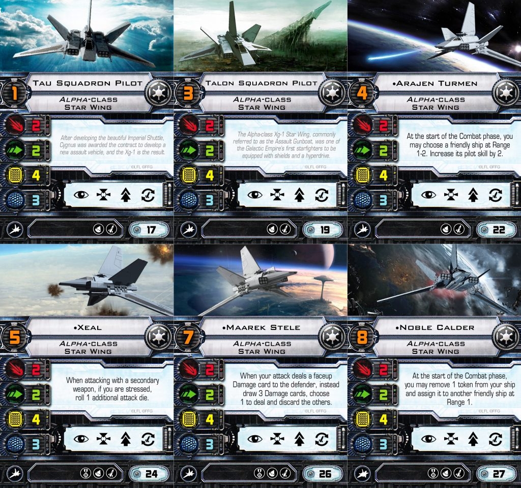 New Odanan 39 s Custom Cards X Wing Ffg Community X Wing Printable 
