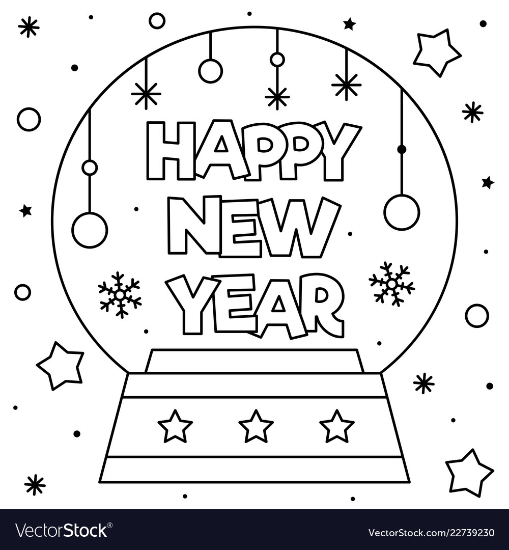 New Years 2025 Coloring Pages For Adults Linda S Vanvalkenburg