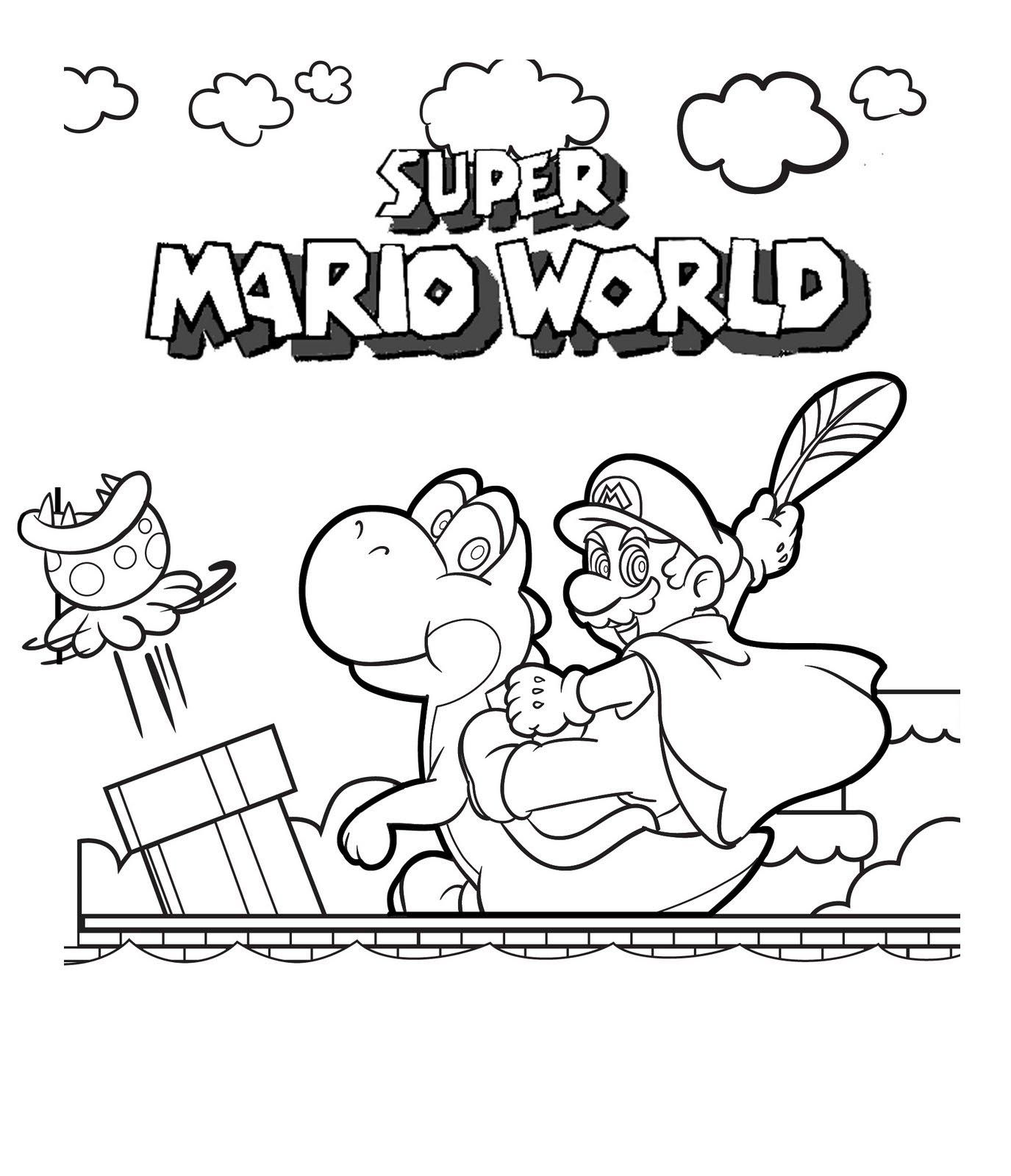 Nintendo Coloring Pages For Kids Coloring Home