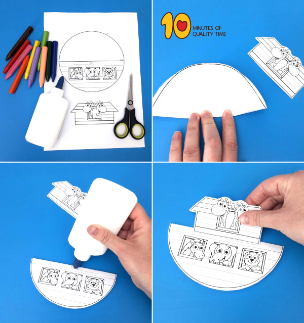 Noah 39 s Ark Printable Craft