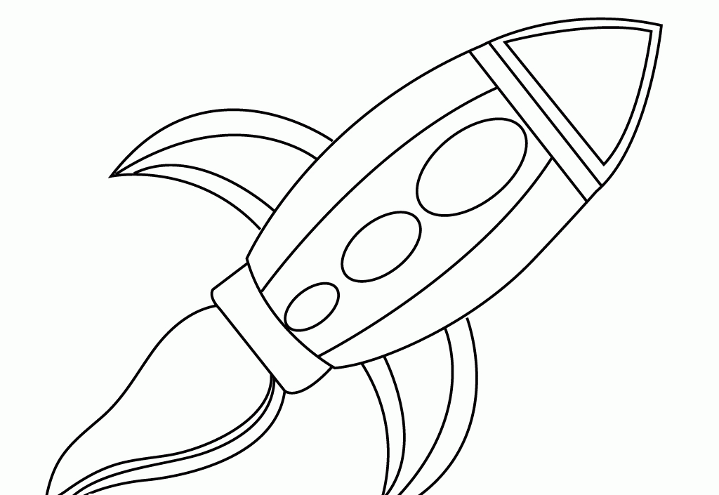 Normal Rocket Coloring Page Free Printable Coloring Pages For Kids