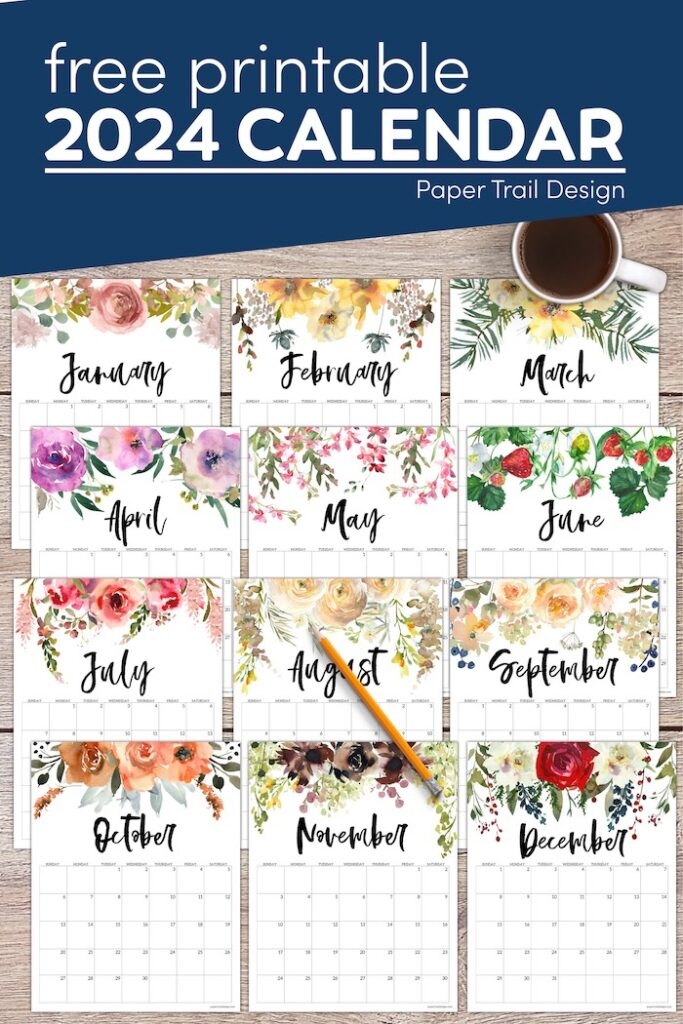 free printable floral designs