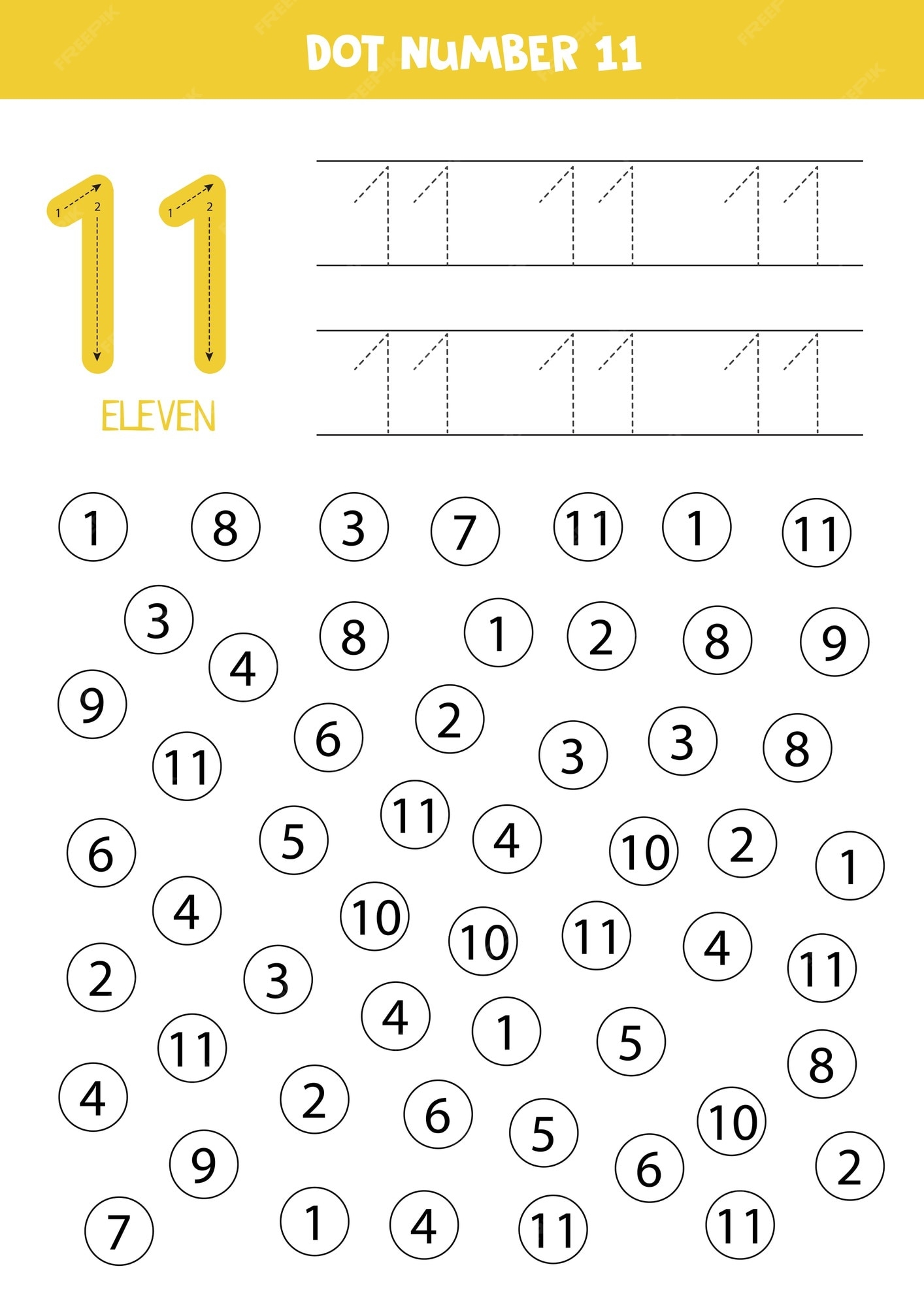 Number 11 Worksheets Twisty Noodle Worksheets Library