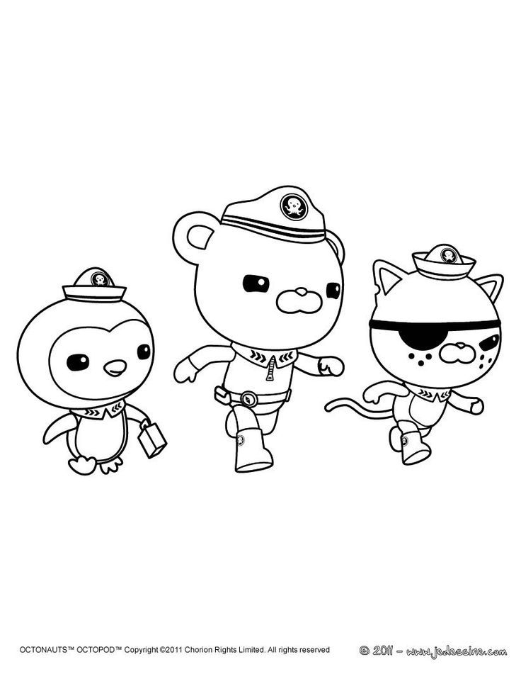 Octonauts Coloring Page Coloring Home