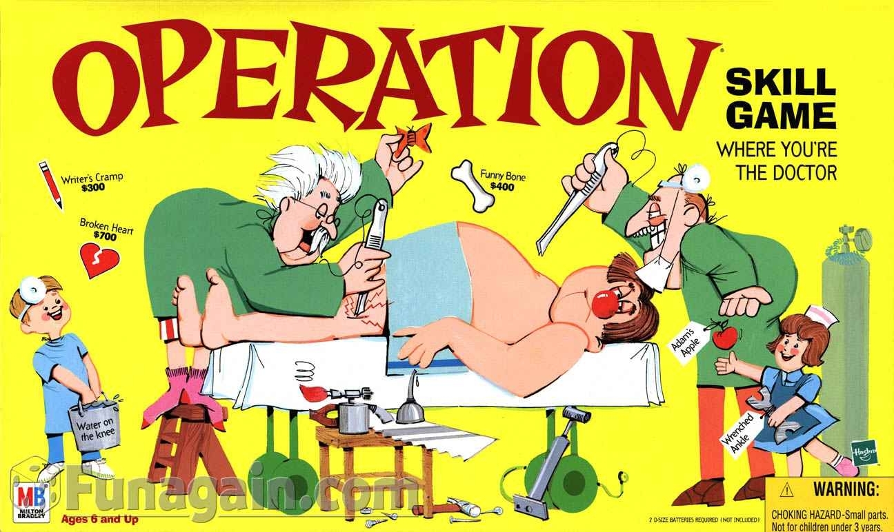 Operation Board Game Clipart Clipground