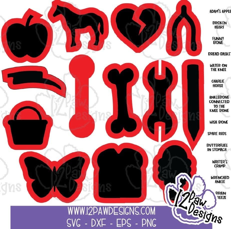 Operation Game Operation SVG Halloween Operation Pieces SVG Operation 