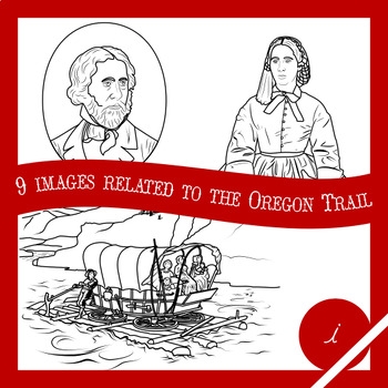 Oregon Trail Colorable Drawings By I Am Not Cute TPT