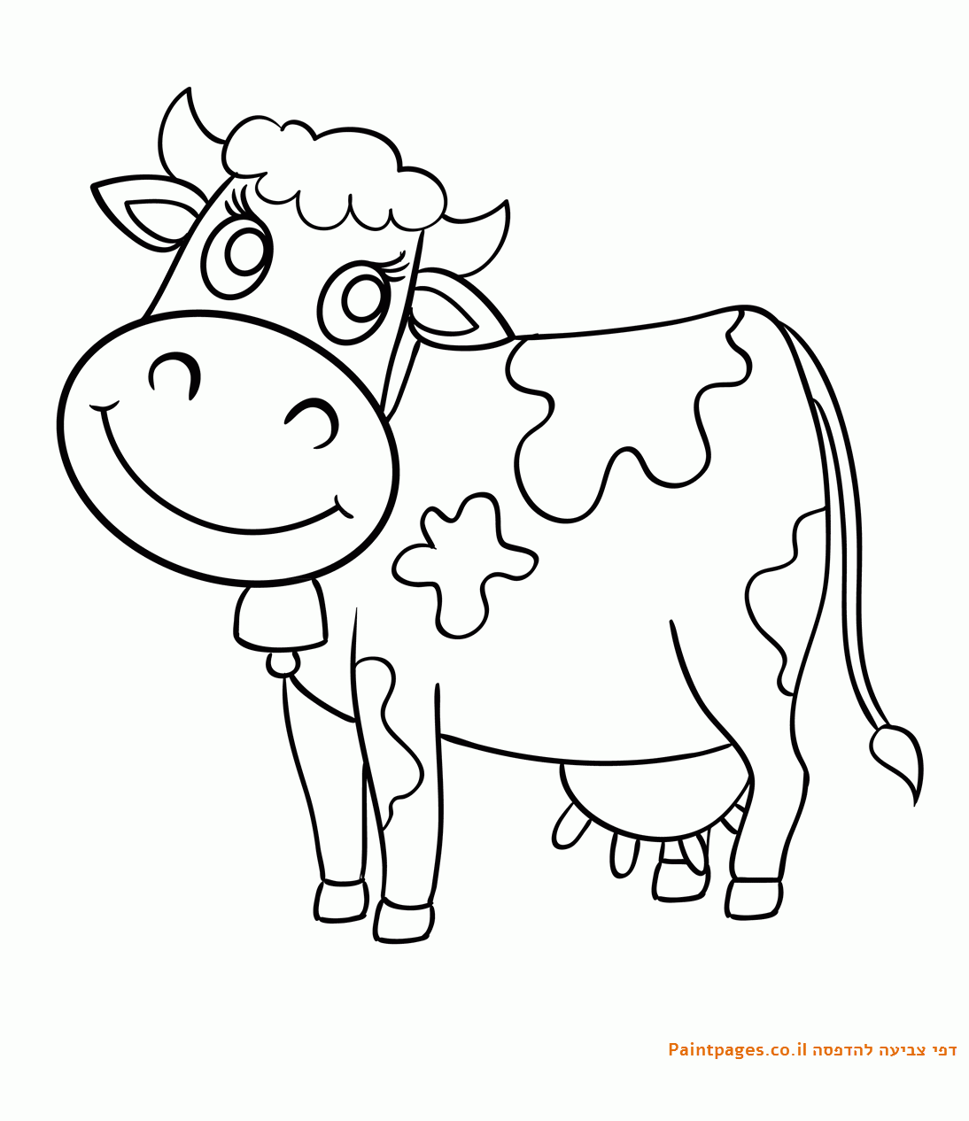 printable cow pictures to color