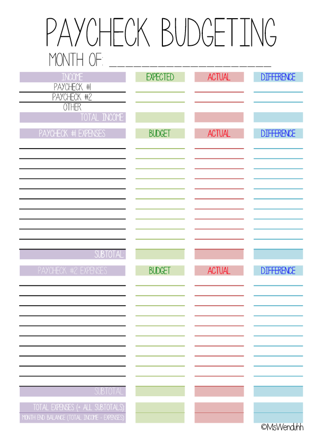 budgeting pdf free download