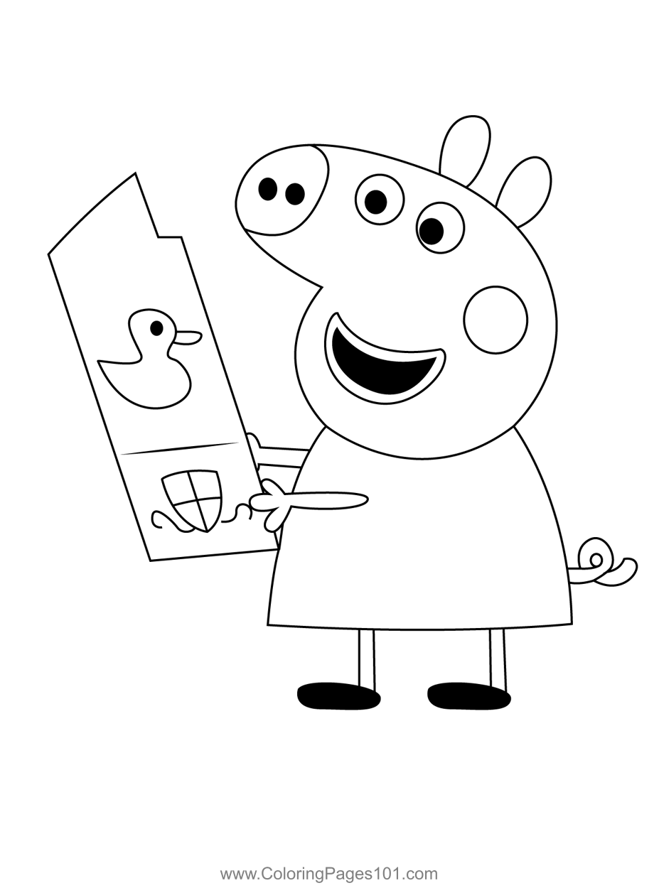 Coloring Pages Peppa