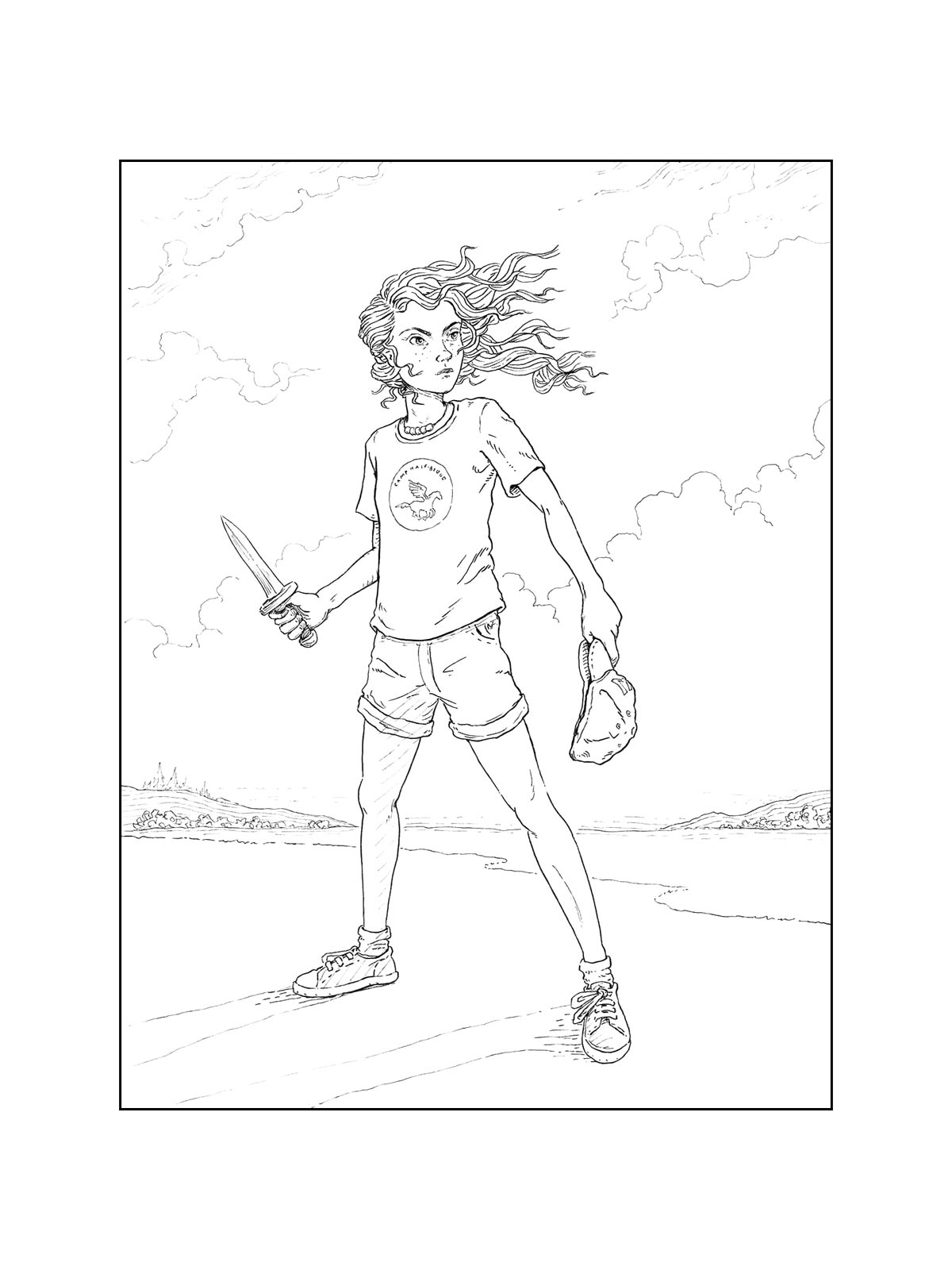 Percy Jackson Coloring Pages