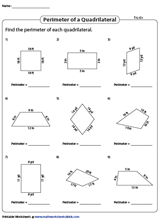 Perimeter Of Polygons Worksheets Math Monks Worksheets Library