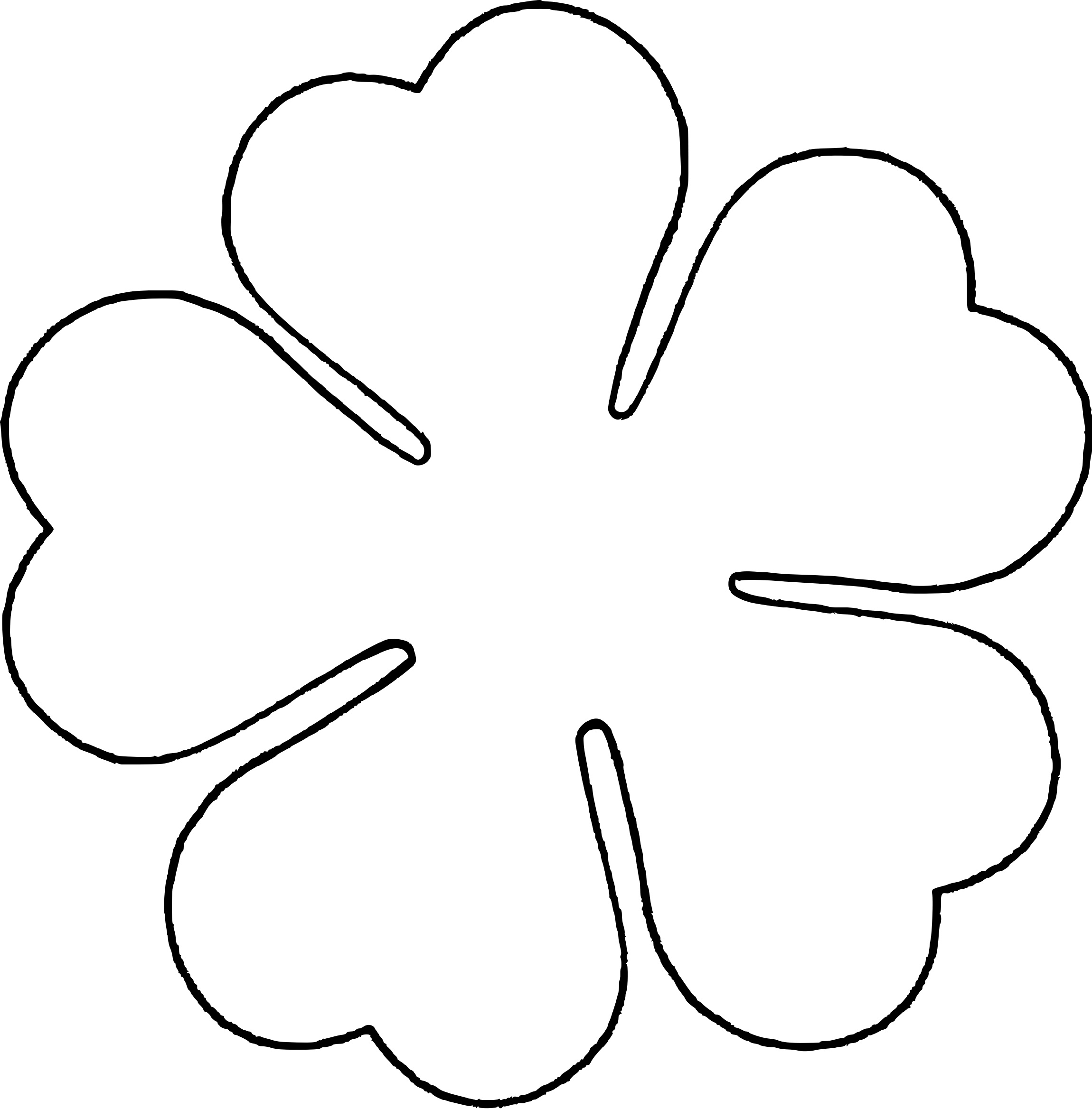Petal Flower Template Pattern 101 Activity