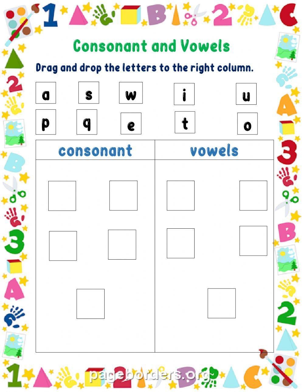 Phonics Worksheets Grade 1 Consonant Vowel Consonant Words 