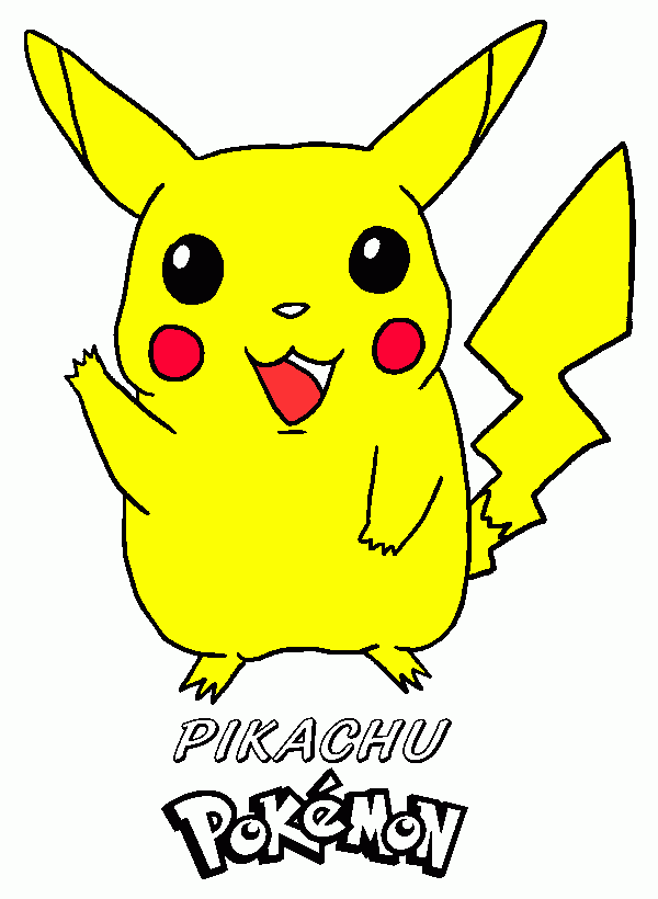 Picachu Coloring Page Printable Picachu