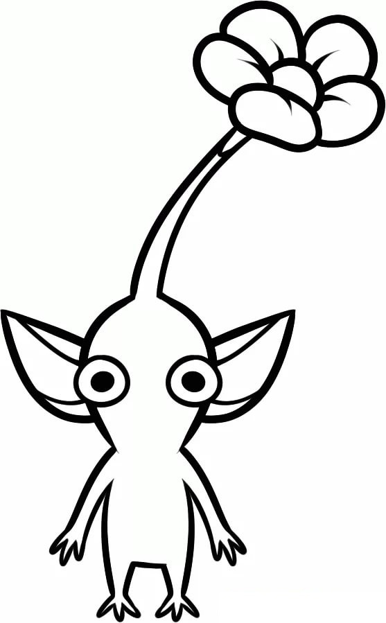 Pikmin Coloring Pages