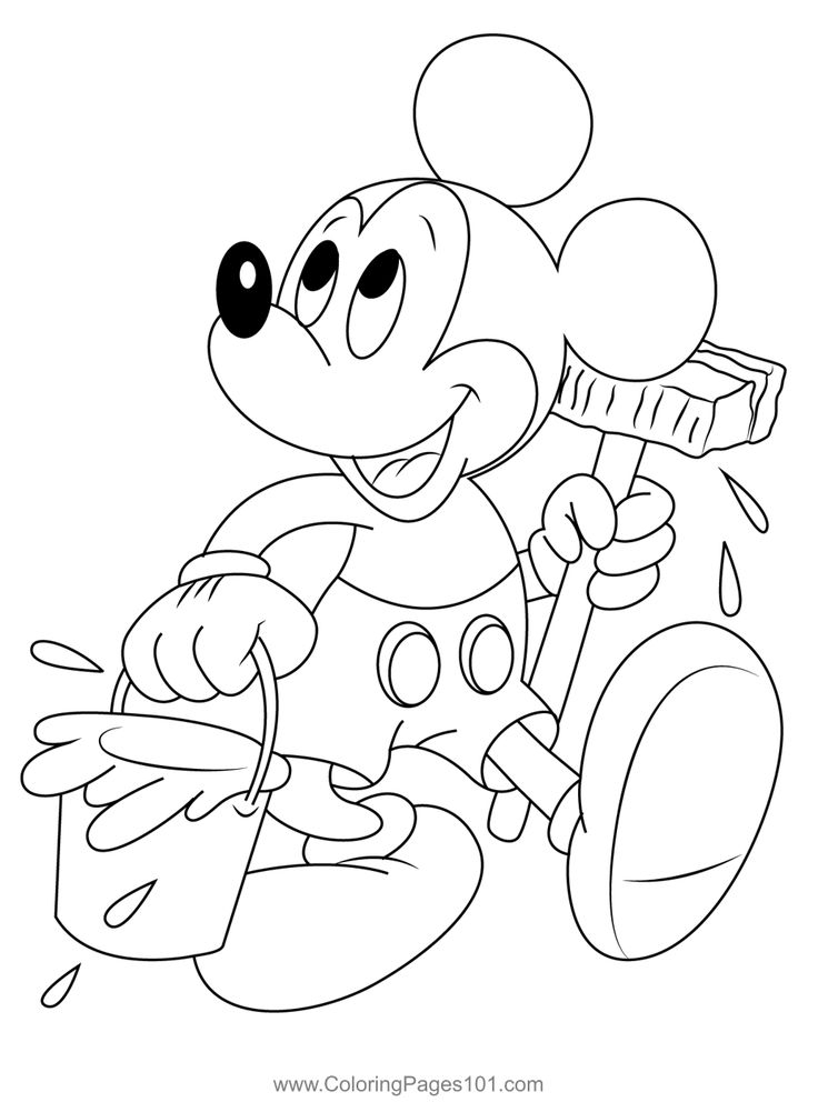 Mickey Coloring Pages Printable