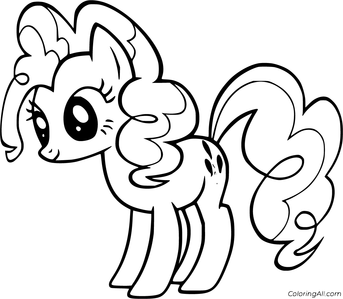Pinkie Pie Coloring Pages 11 Free Printables ColoringAll
