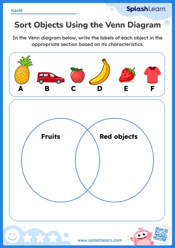 venn diagram worksheets