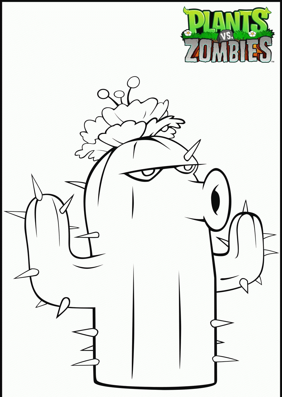 Plants Vs Zombies Garden Warfare 2 Coloring Pages Coloring Home