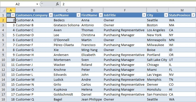 Plug Into Your Data Connecting Excel To An Access Database 