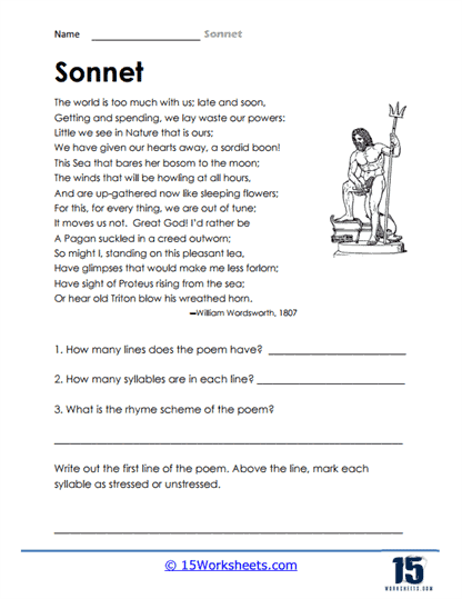 Poetry Rhyme And Rhythm Worksheet Have Fun Teaching Worksheets Library