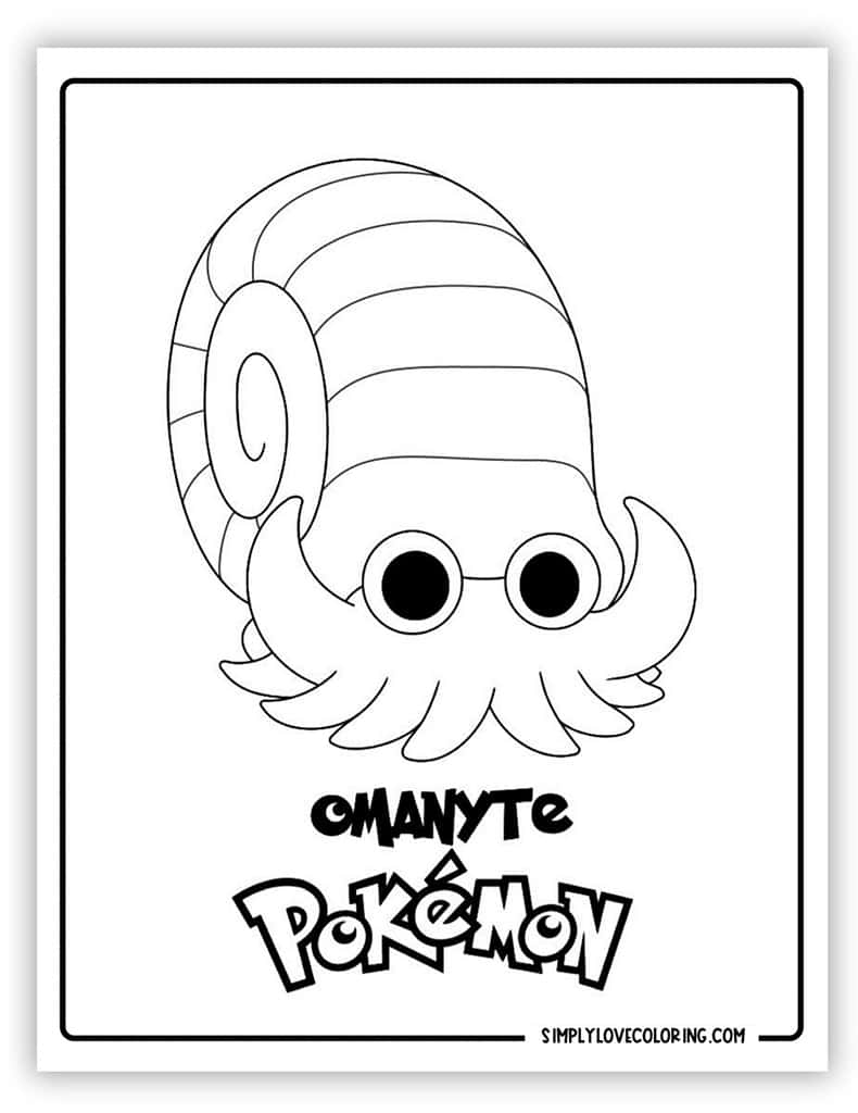 Pokemon Printable Coloring Pages Free