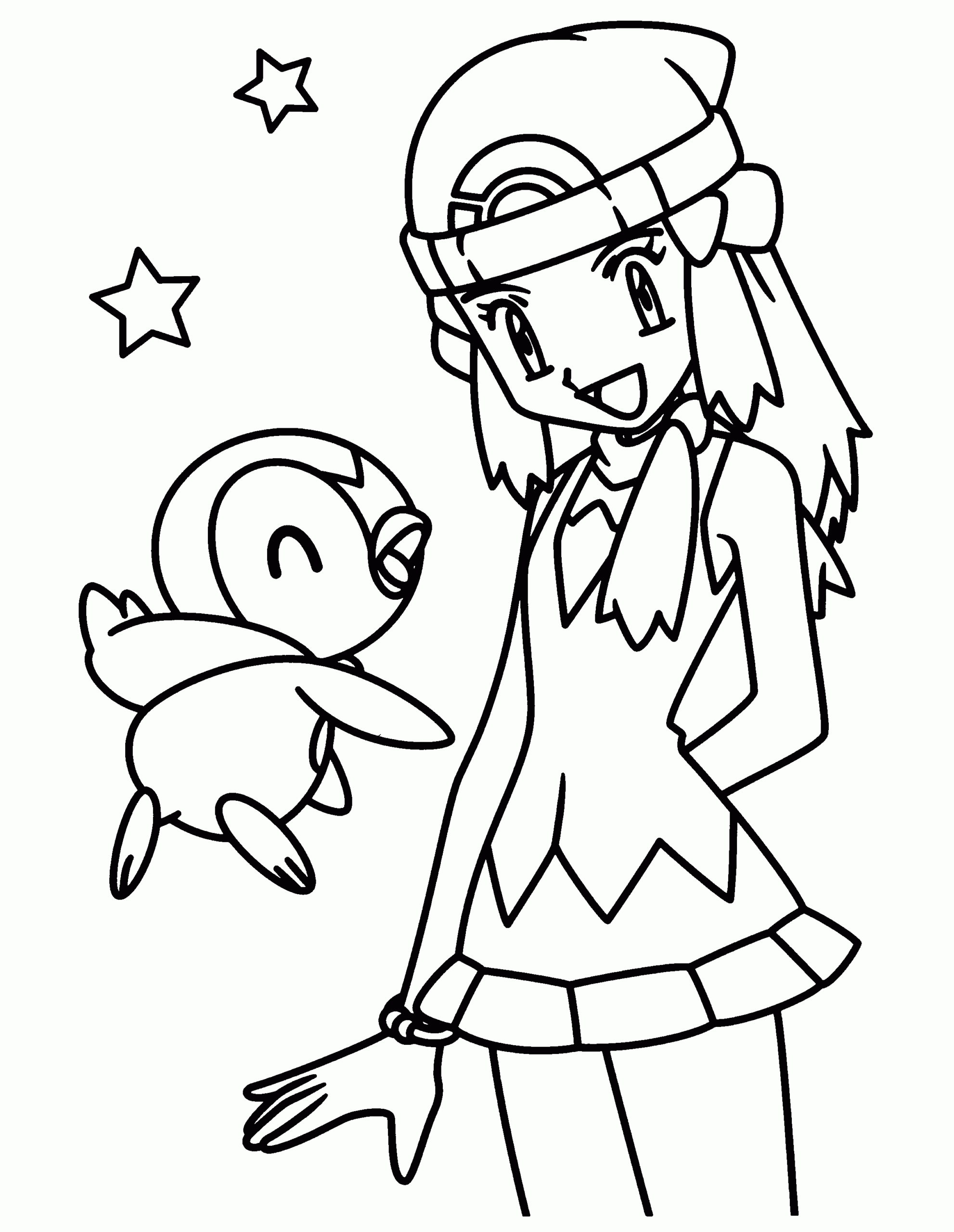 Pokmon Diamond And Pearl Coloring Pages Learny Kids