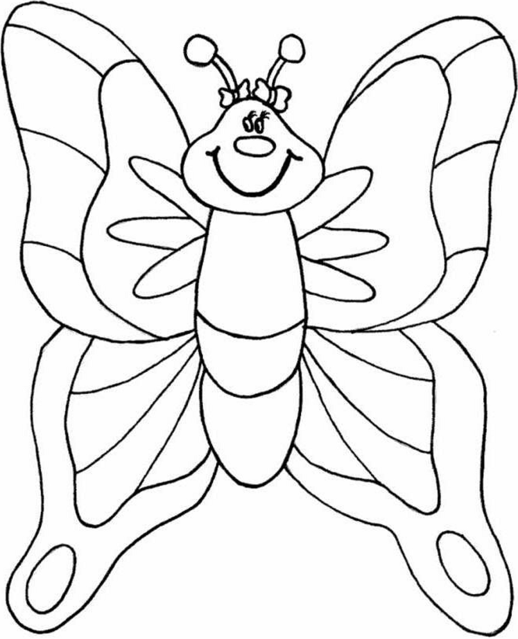 printable butterfly pictures to color