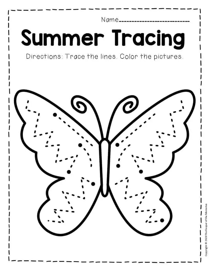 Preschool Worksheets Summer PreschoolWorksheet