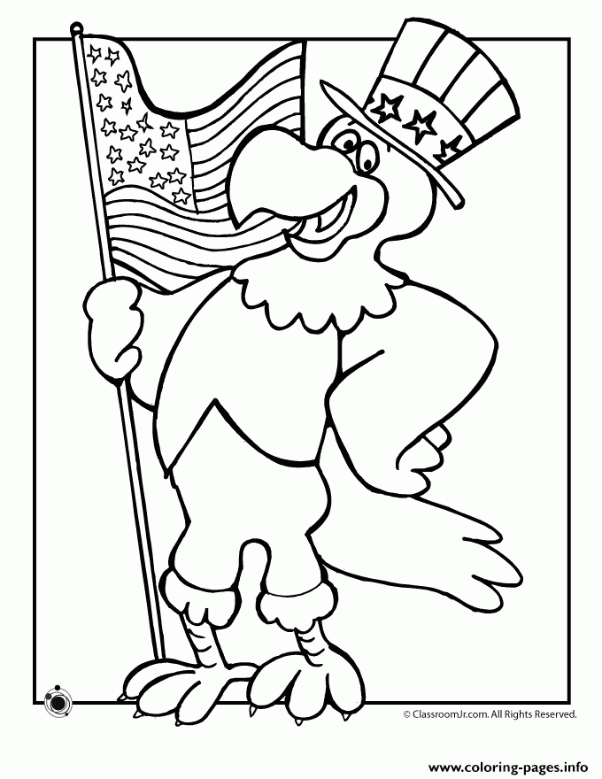 Presidents Day Usa Coloring Page Printable