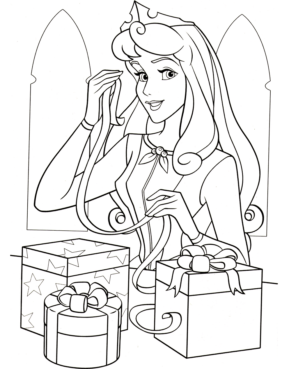 Princess Aurora Coloring Page Free Printable Coloring Pages For Kids
