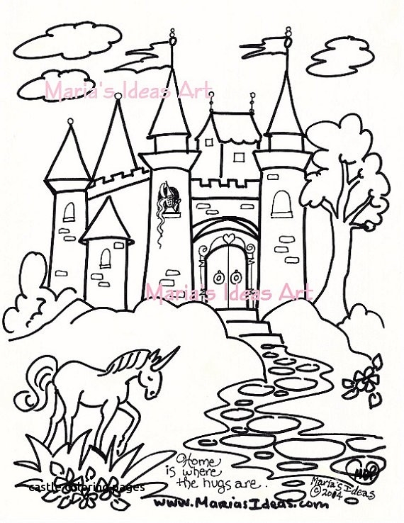 Princess Castle Coloring Pages At GetColorings Free Printable 
