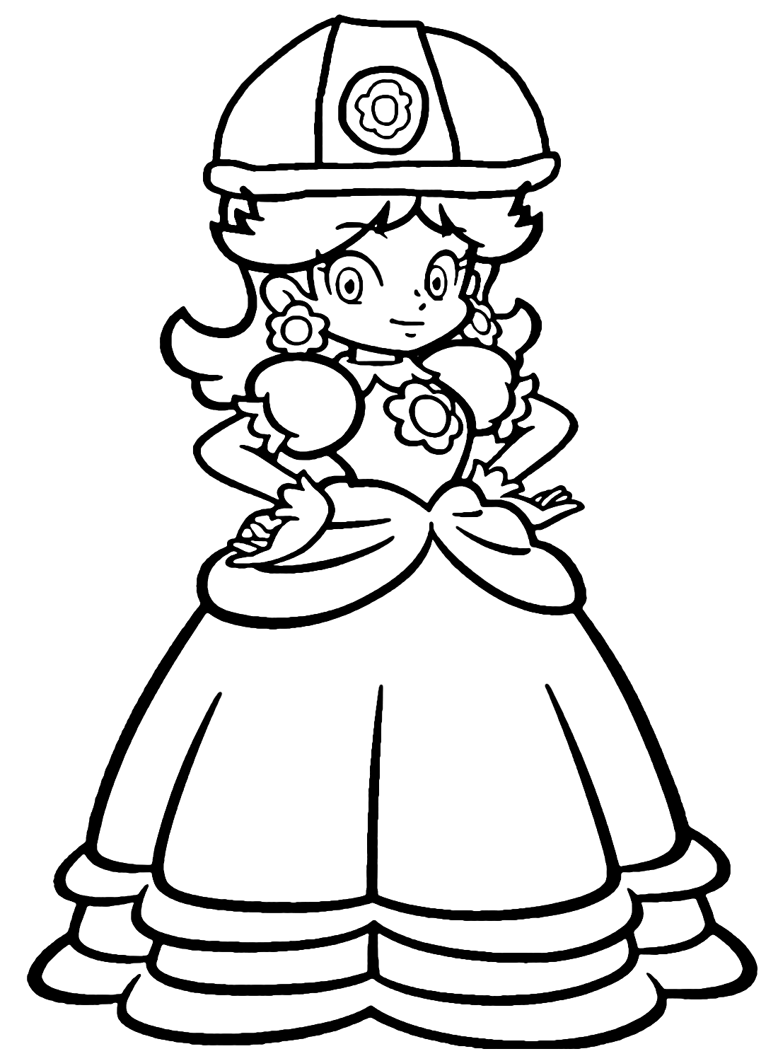 Princess Daisy Dancing Coloring Pages Princess Daisy Coloring Pages 