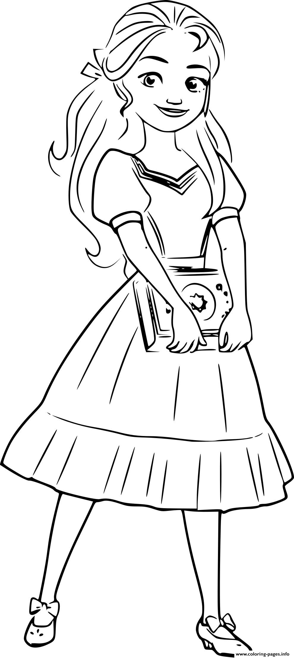 Elena Of Avalor Coloring Pages