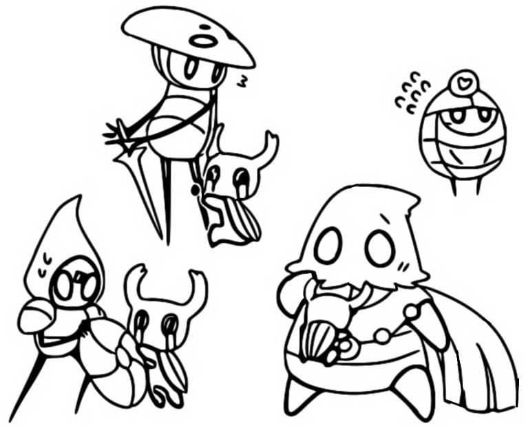 Print Hollow Knight Coloring Page Free Printable Coloring Pages For Kids