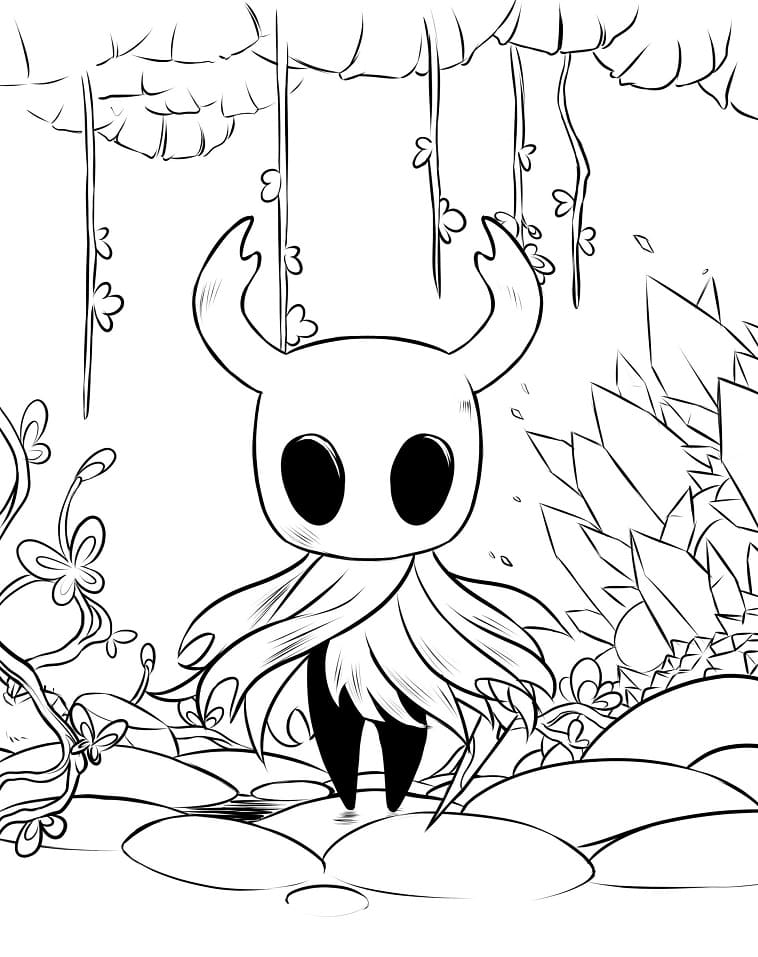 Knight Coloring Page