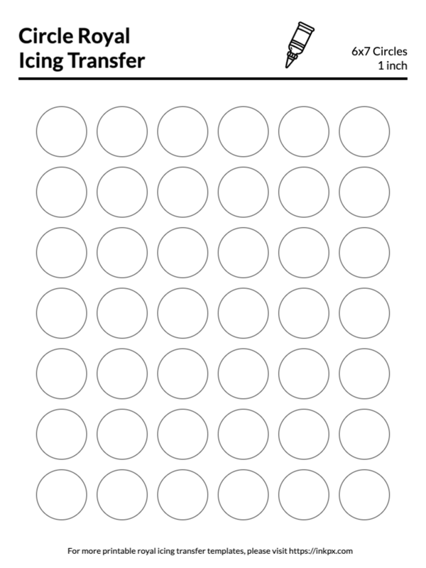 printable 1 inch circle