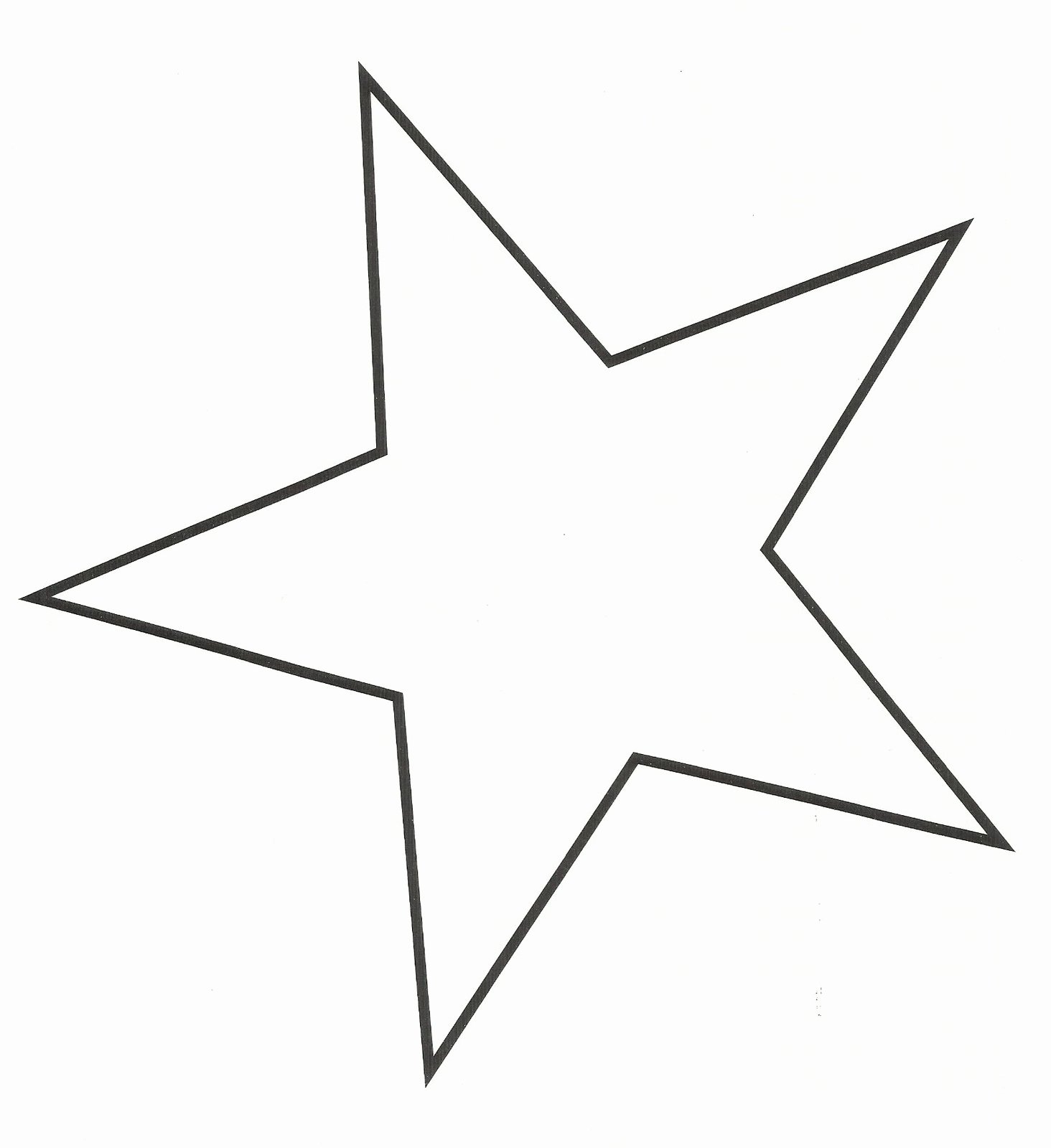 Printable 10 Inch Star Template Printable Templates