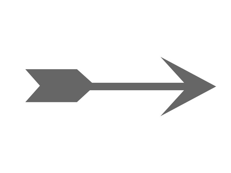 Printable Arrow Stencil Template