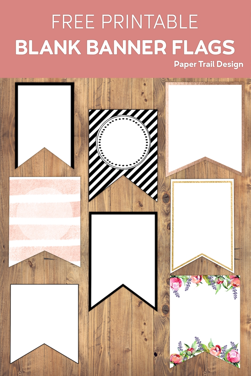 printable banner template word