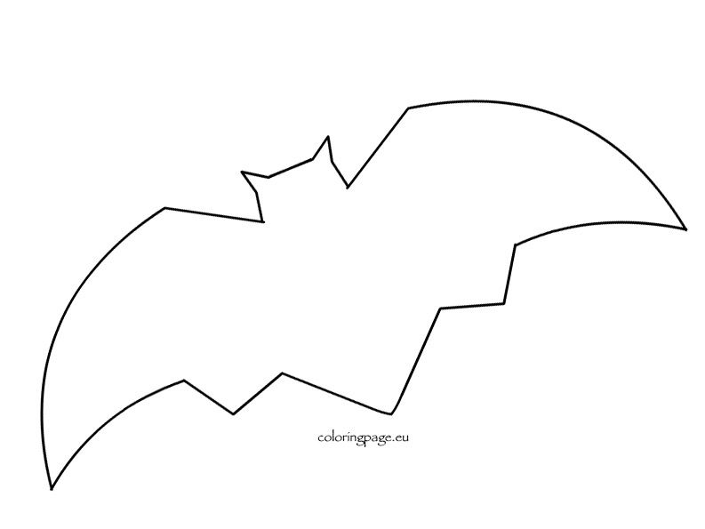 free printable bat craft