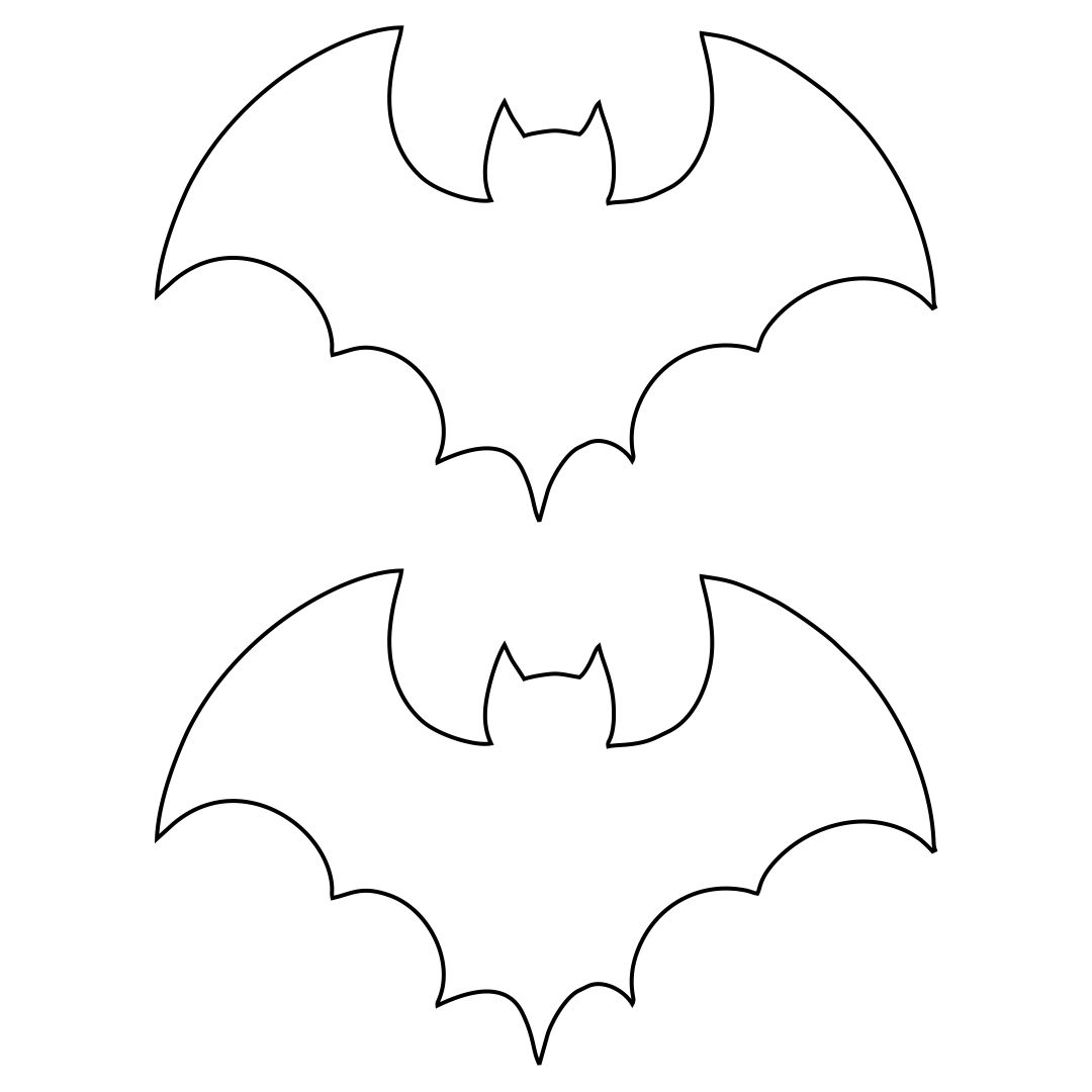 Printable Bat Cutouts