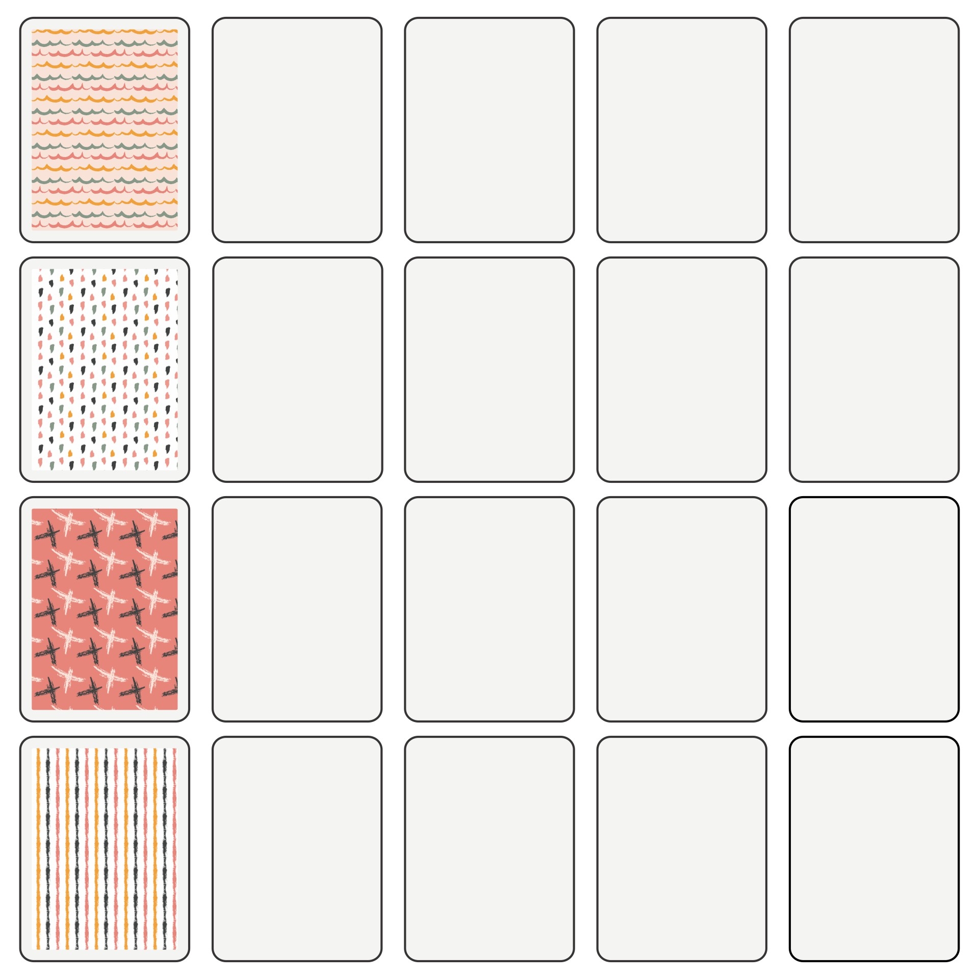 free blank printable cards
