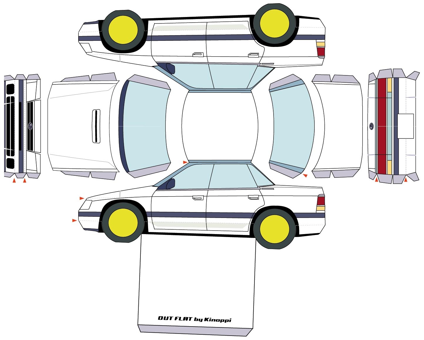 Printable Car Template