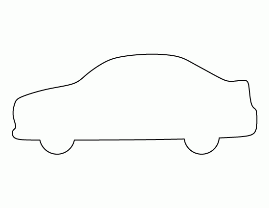 Printable Car Template Artofit