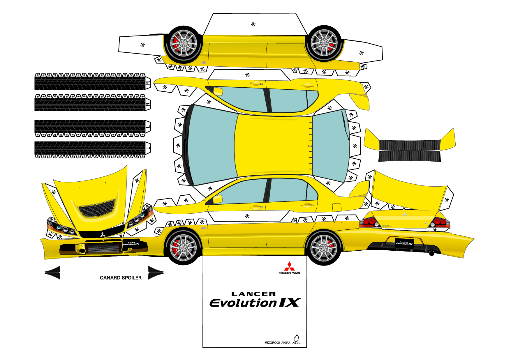 Printable Car Template