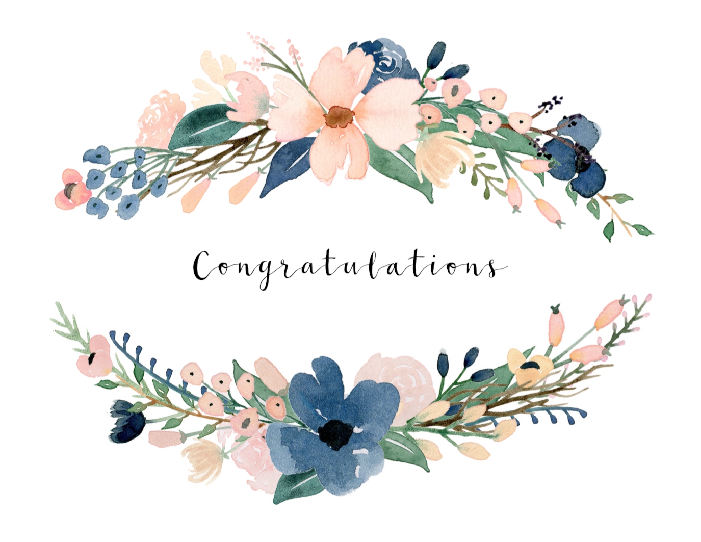 wedding congratulations printable cards