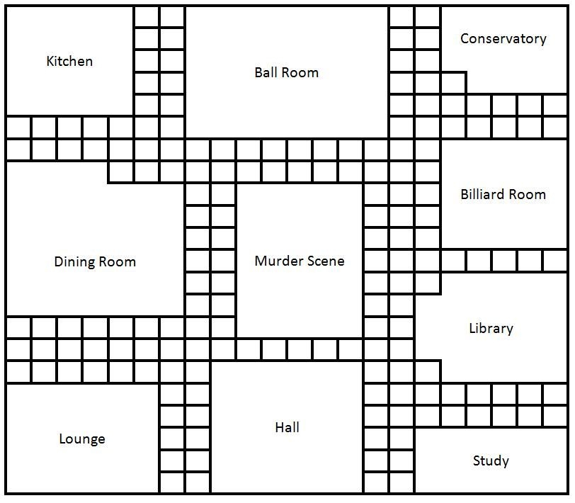 Printable Clue Board Game Rules Printable Board