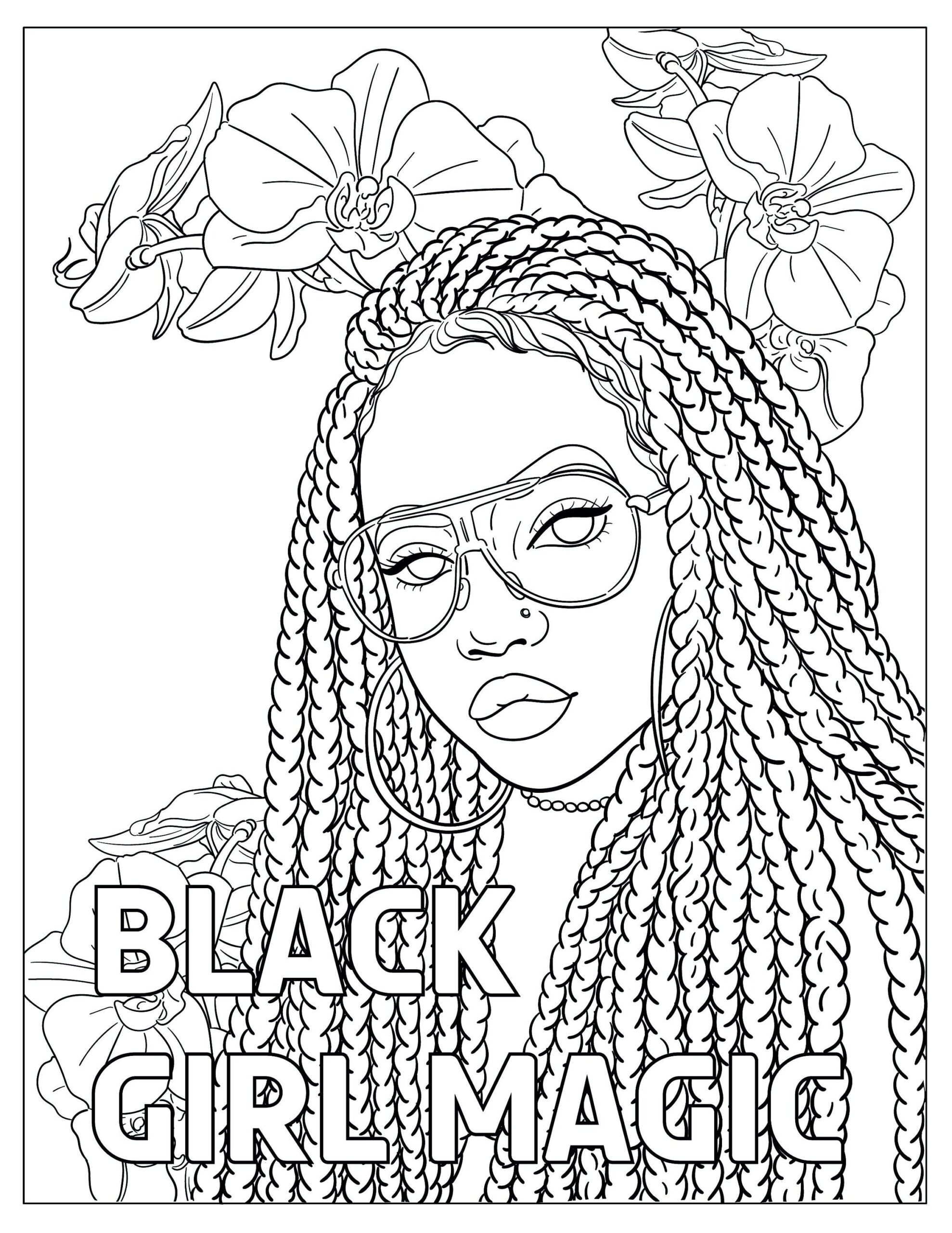 Printable Coloring Pages For Black Girls StephenilPena